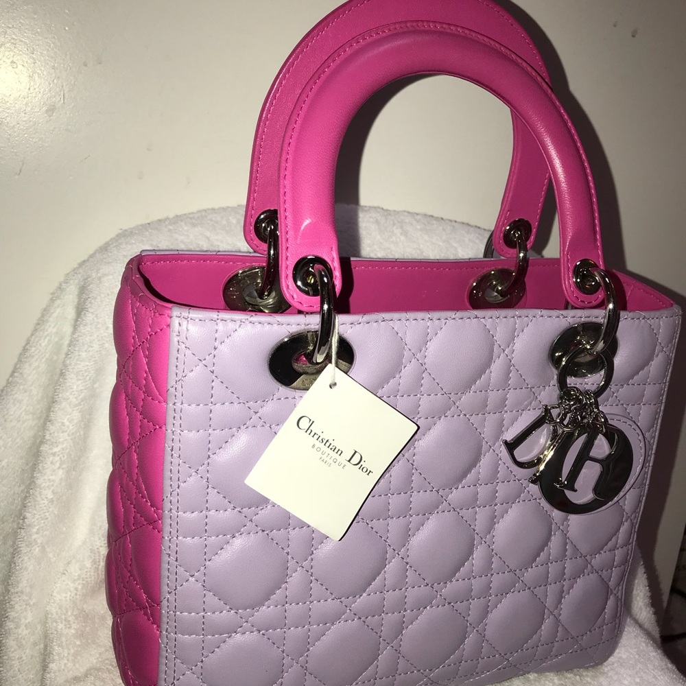 Lady Dior Tricolor